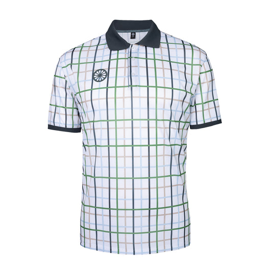 Indian Maharadja Checked Pique Polo Men