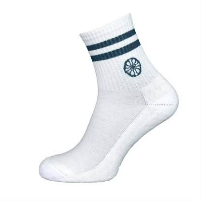 Indian Maharadja Striped Short Sock Ocean