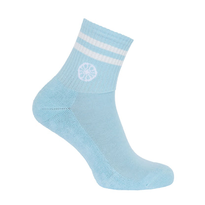Indian Maharadja Kadiri Sock Low Stripe Serene Blue 1-Pack