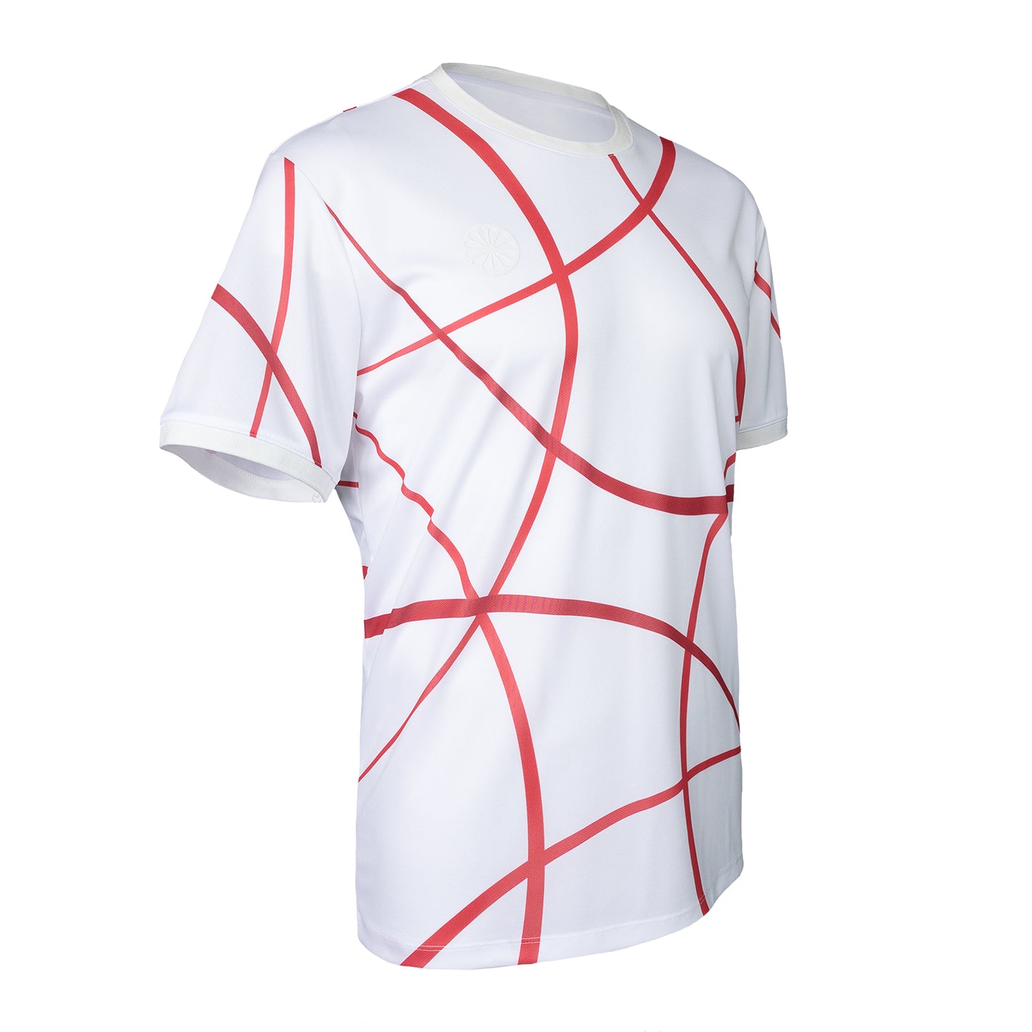 Indian Maharadja Men Pique Smash Tee Ruby Red