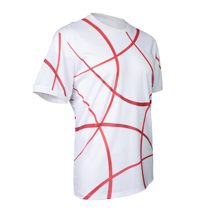 Indian Maharadja Men Pique Smash Tee Ruby Red