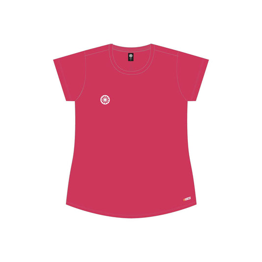 Indian Maharadja Girls Round Neck Breeze Tee Pink