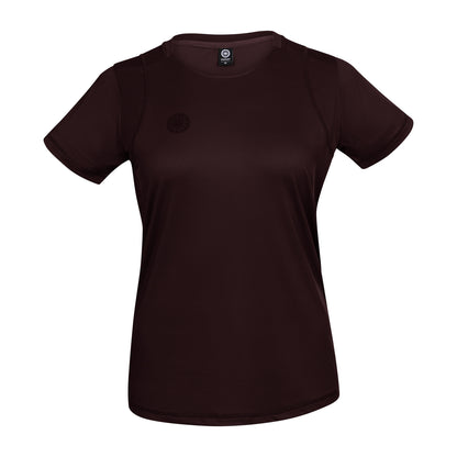 Indian Maharadja Women DryShift Tee Dark Berry