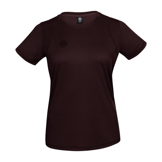 Indian Maharadja Women DryShift Tee Dark Berry