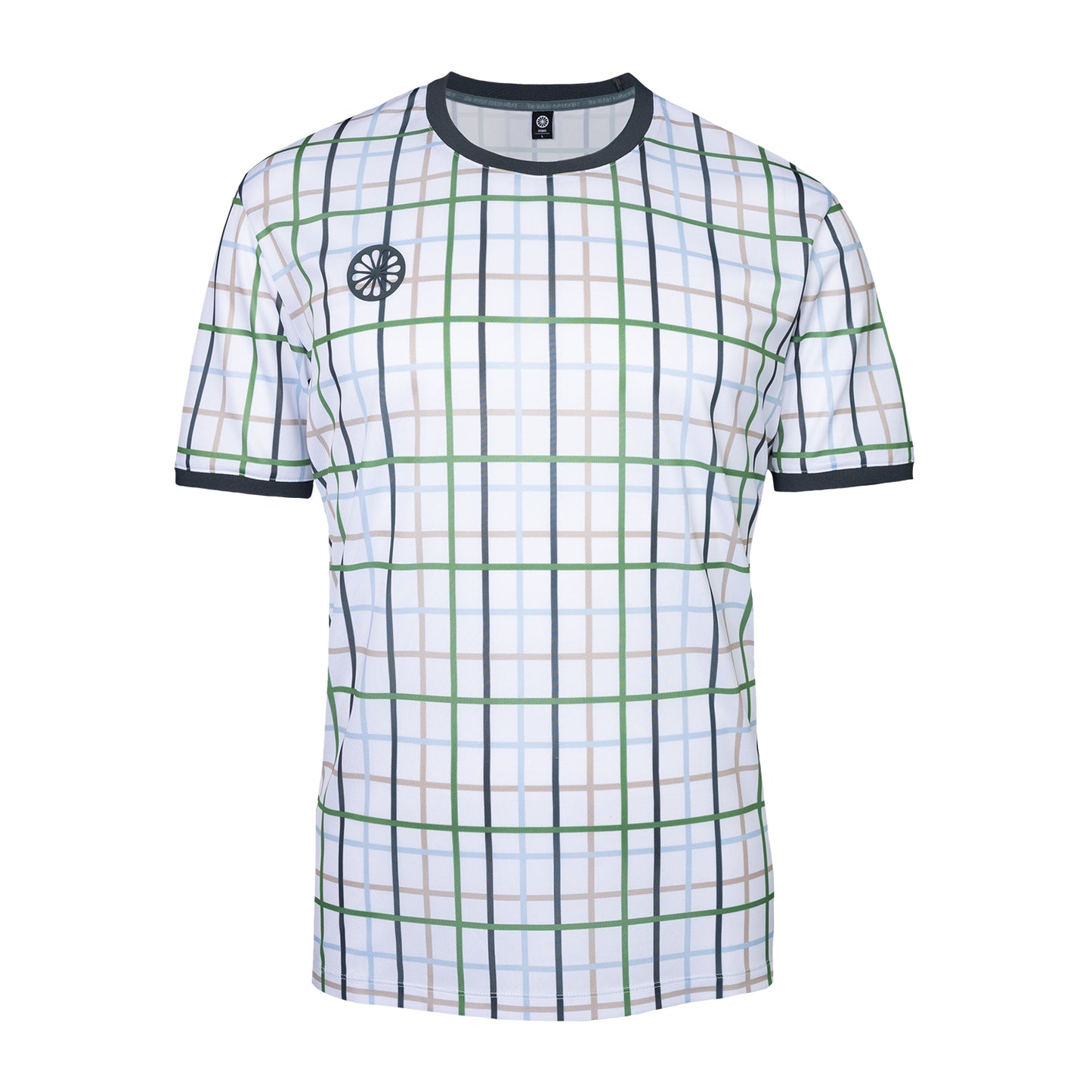 Indian Maharadja Checked Pique Tee Men