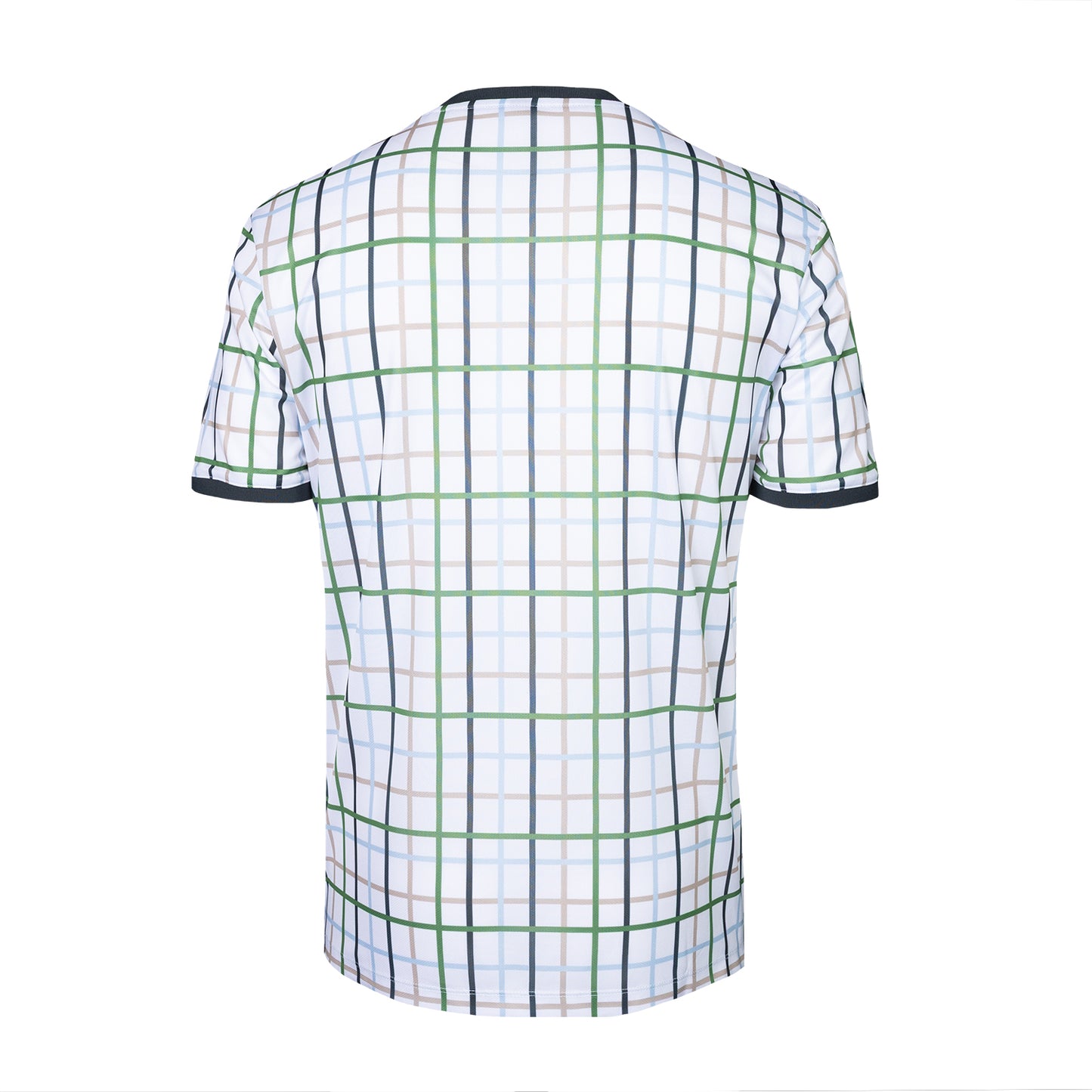 Indian Maharadja Checked Pique Tee Men