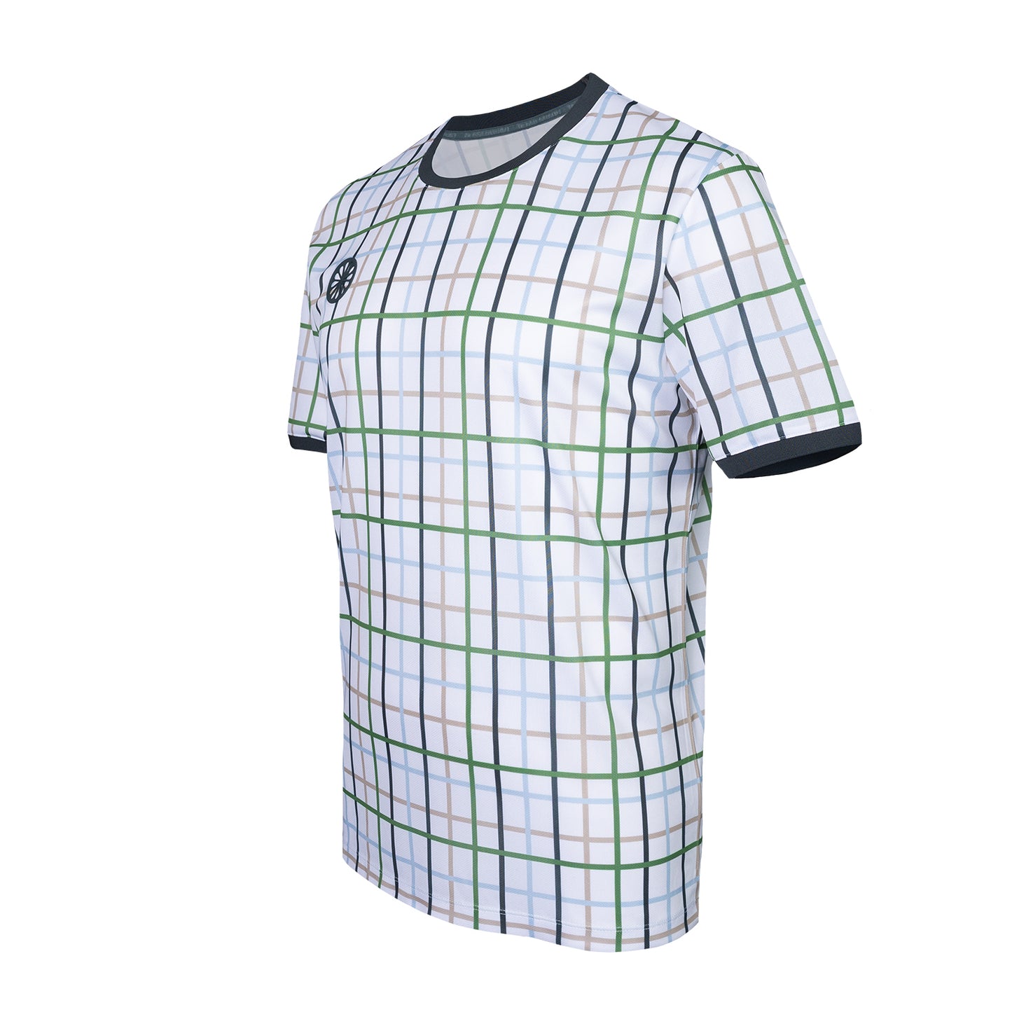 Indian Maharadja Checked Pique Tee Men