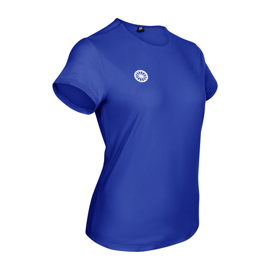 Indian Maharadja Women Breeze Round Neck Tee Royal Blue