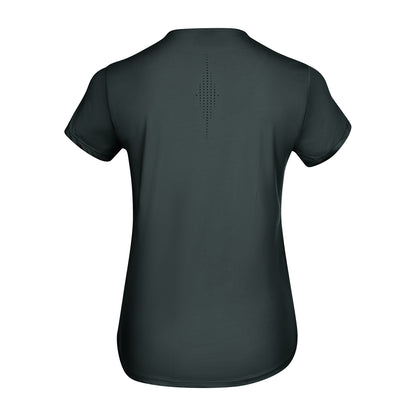 Indian Maharadja Women Breeze Round Neck Tee Urban Grey