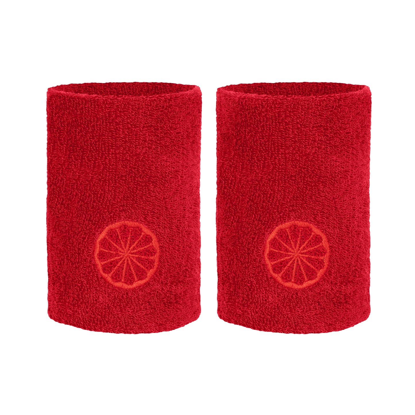 Indian Maharadja Wrist Sweatband Volcano Red