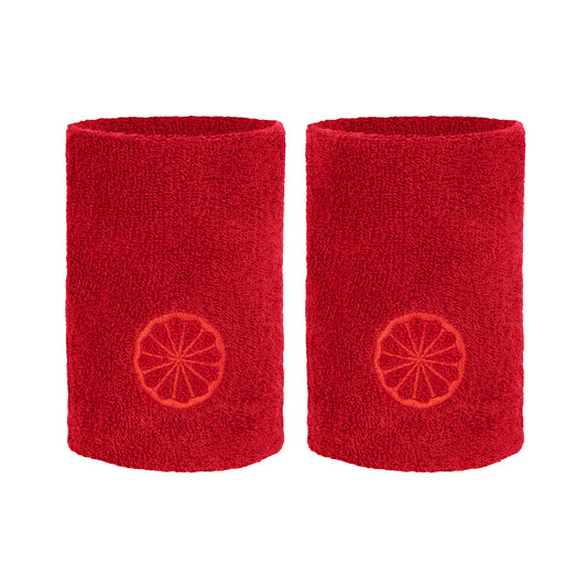 Indian Maharadja Wrist Sweatband Volcano Red
