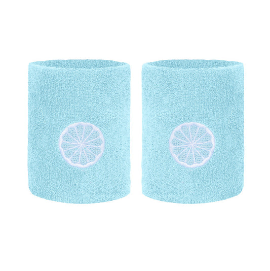 Indian Maharadja Wrist Sweatband Small Serene Blue
