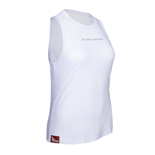 Indian Maharadja Women sleeveless jacquard top