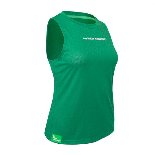 Indian Maharadja Women sleeveless jacquard top