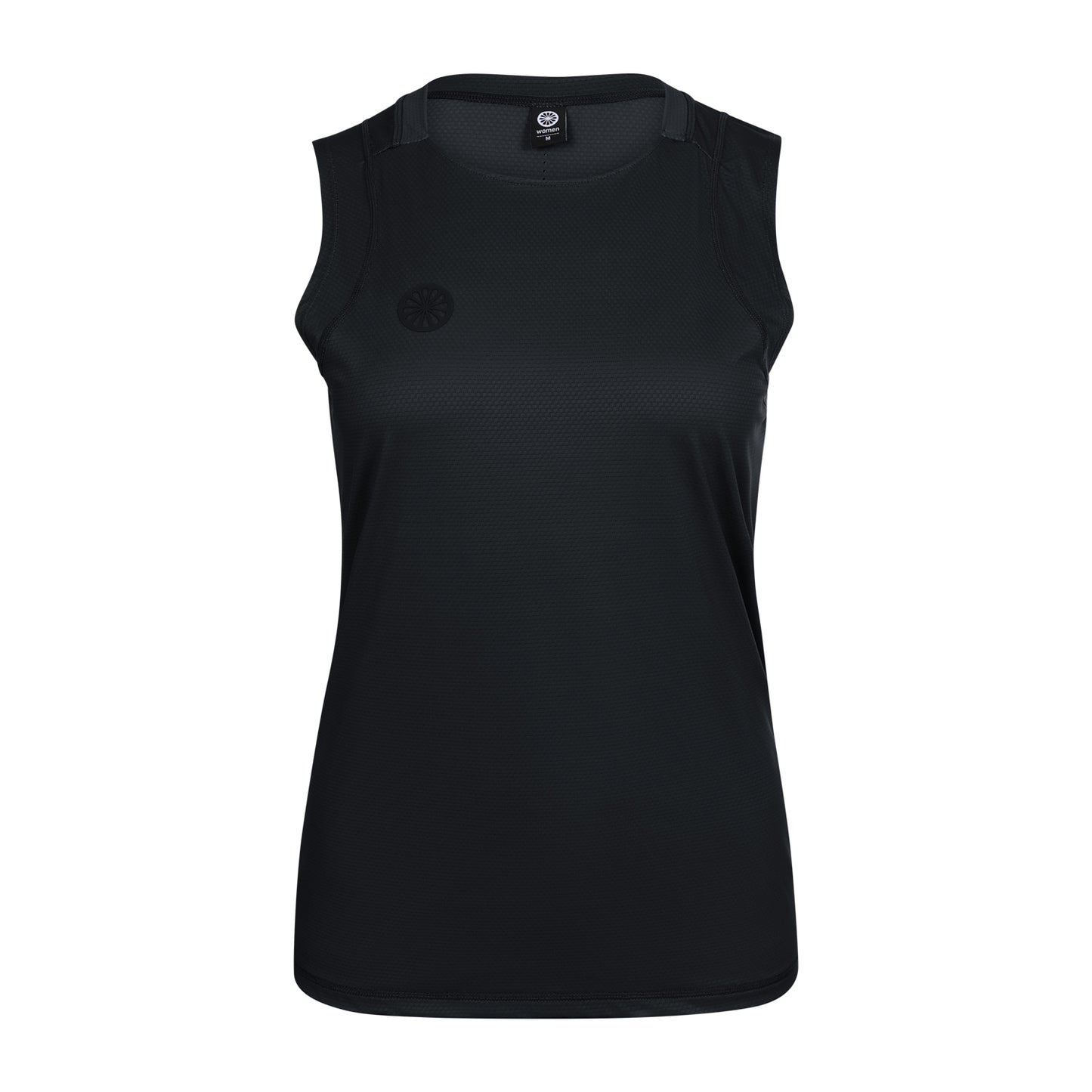 Indian Maharadja Women DryShift Sleeveless Top Black