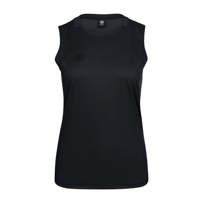 Indian Maharadja Women DryShift Sleeveless Top Black