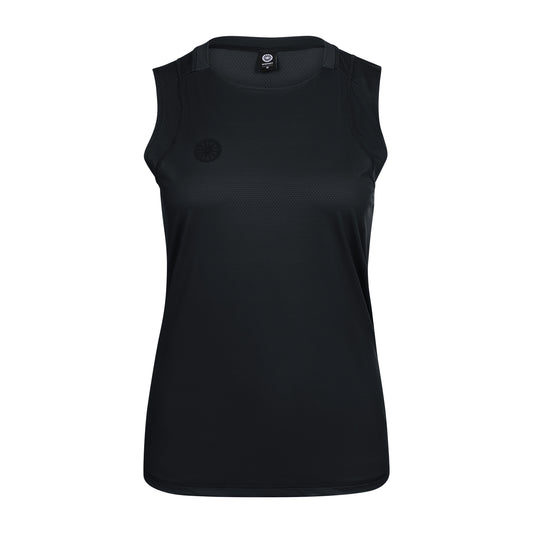 Indian Maharadja Women DryShift Sleeveless Top Black