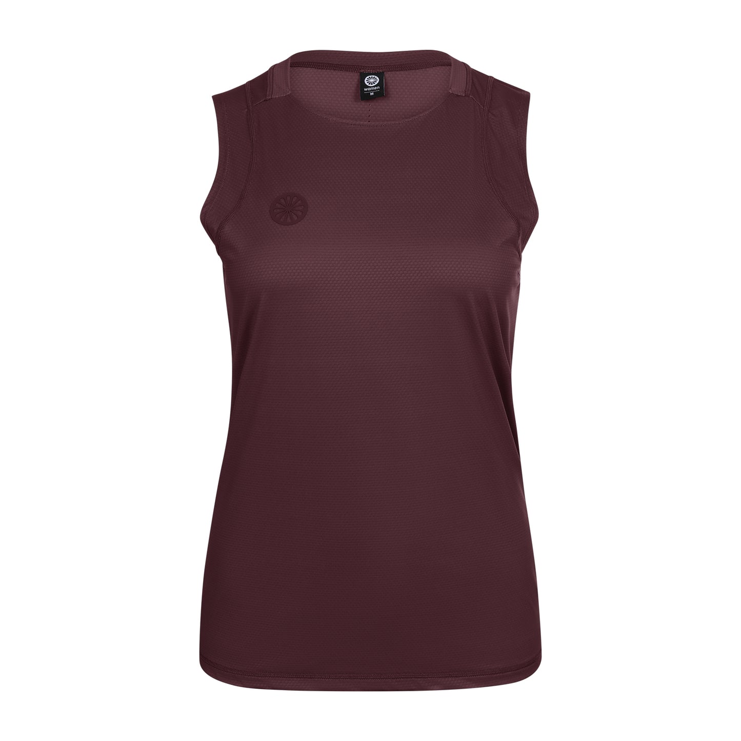 Indian Maharadja Women DryShift Sleeveless Top Dark Berry
