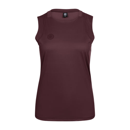 Indian Maharadja Women DryShift Sleeveless Top Dark Berry