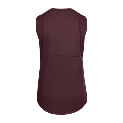 Indian Maharadja Women DryShift Sleeveless Top Dark Berry