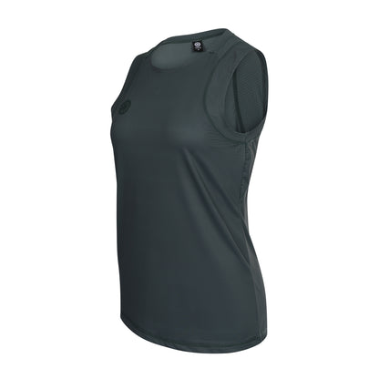 Indian Maharadja Women DryShift Sleeveless Top Urban Grey