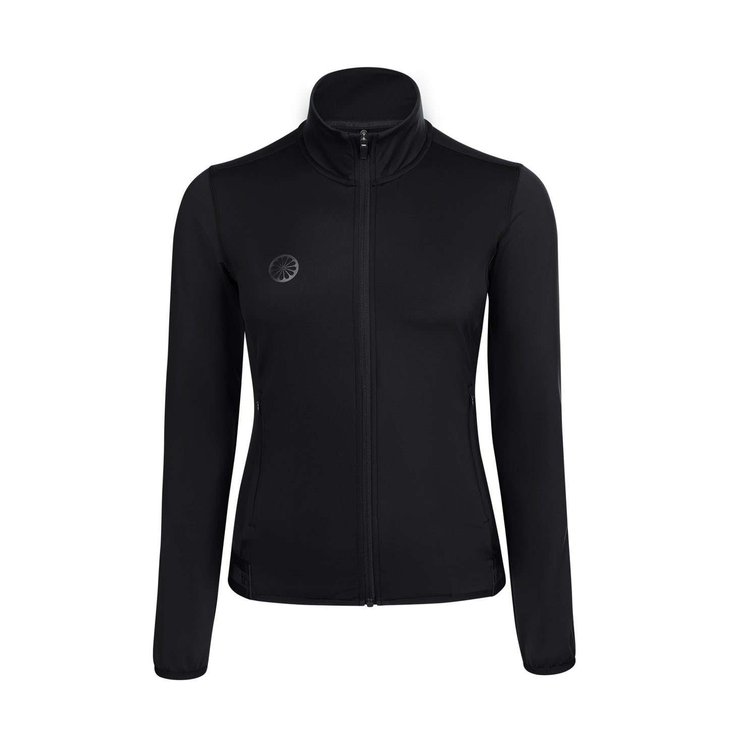 Indian Maharadja Women Performance Full Zip Jacket Black
