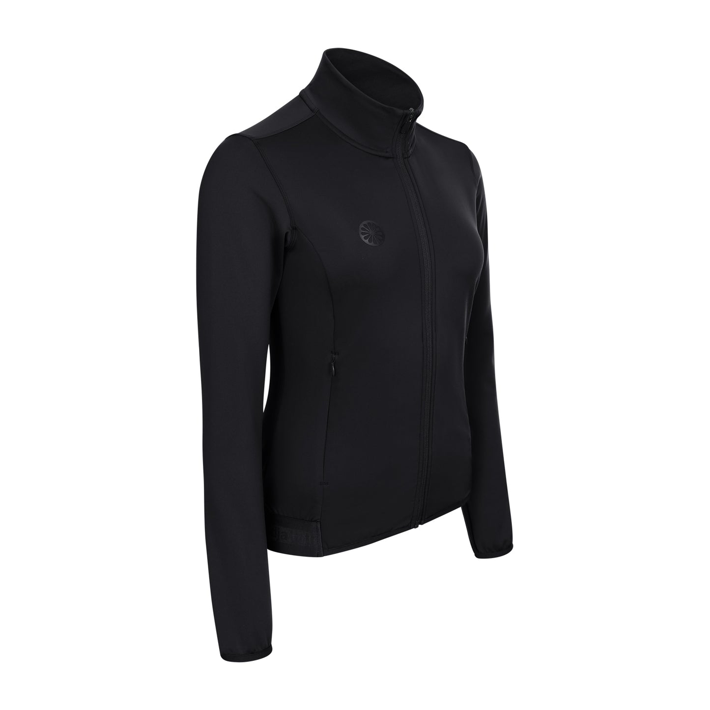 Indian Maharadja Women Performance Full Zip Jacket Black