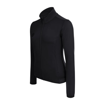 Indian Maharadja Women Performance Full Zip Jacket Black