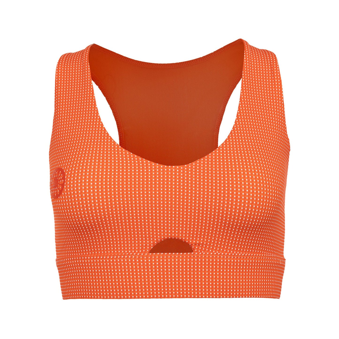 Indian Maharadja Cut-Out Bra Women Sunset Orange