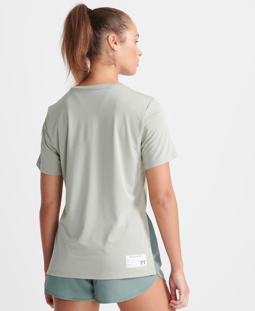 Superdry Sport Training Bootcamp Tee Green