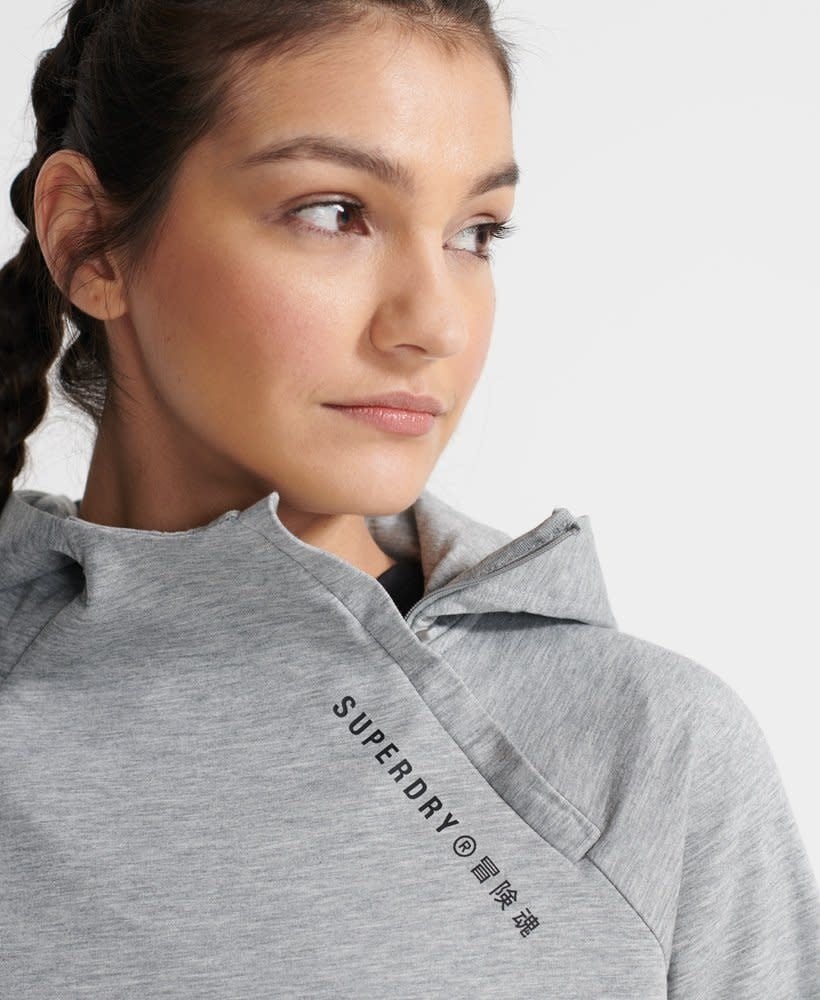 Superdry Sport Training Half Zip Overhead