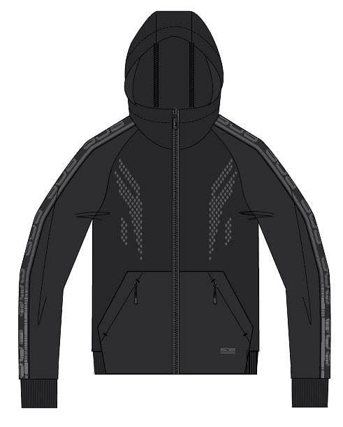Sjeng Triad Hooded Jacket Black