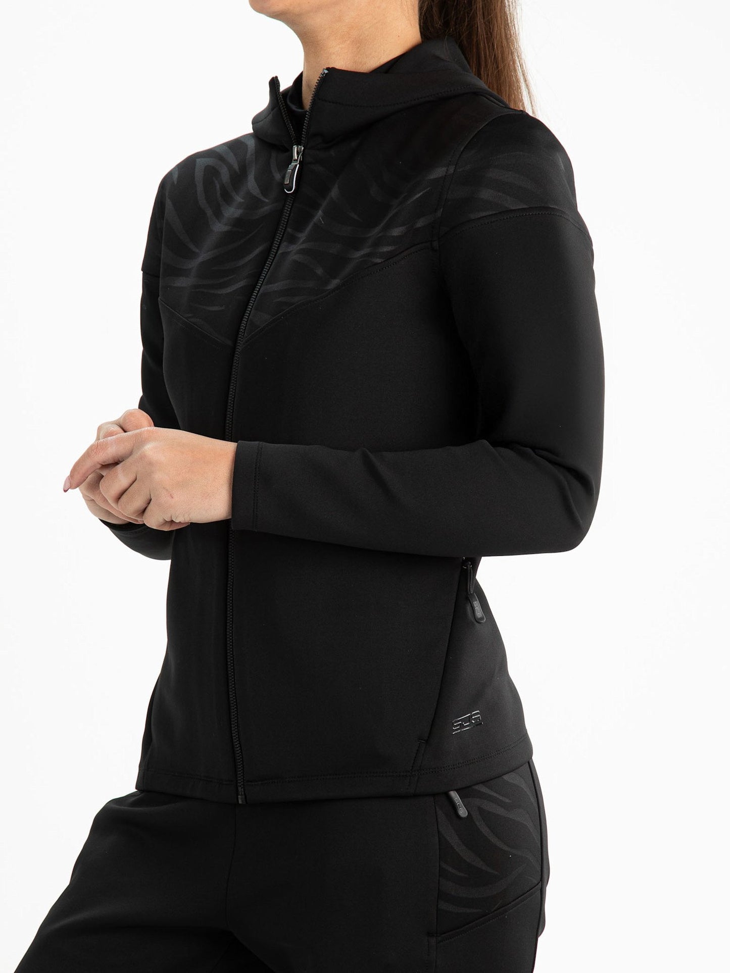 Sjeng Vala Lady Hooded Jacket  Black