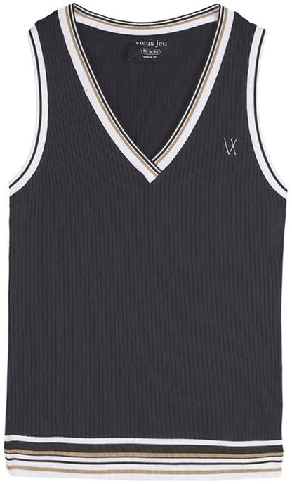 Vieux Jeu Emma Top Black