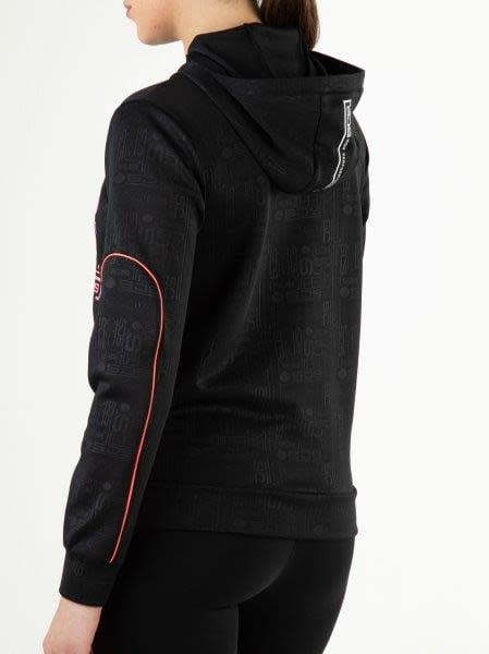 Sjeng Virgile Hooded Top Black