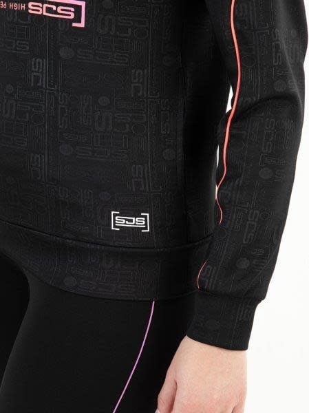 Sjeng Virgile Hooded Top Black