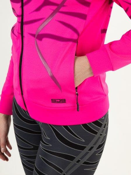 Sjeng Vishnu Lady Hooded Jacket Pink Glo