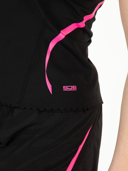 Sjeng Willow Singlet Black