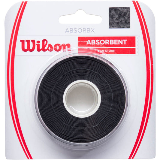 Wilson Absorbx Dry Overgrip 3X Black