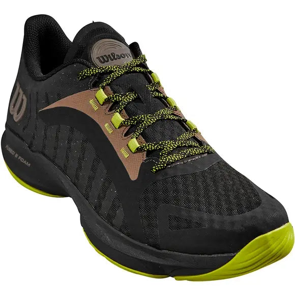 Wilson Hurakn Pro 2.0 Padelschoenen Black - Lime
