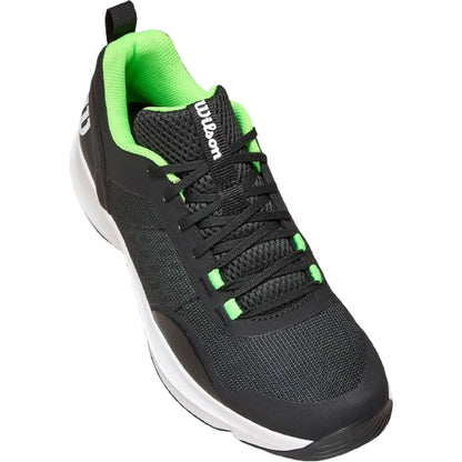 Wilson Hurakn Pro V2 Padelschoenen Black - Green Cecko
