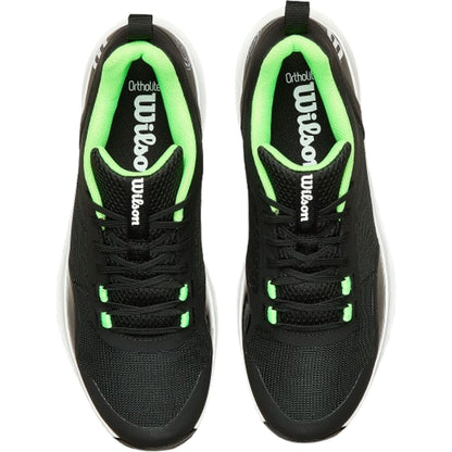 Wilson Hurakn Pro V2 Padelschoenen Black - Green Cecko