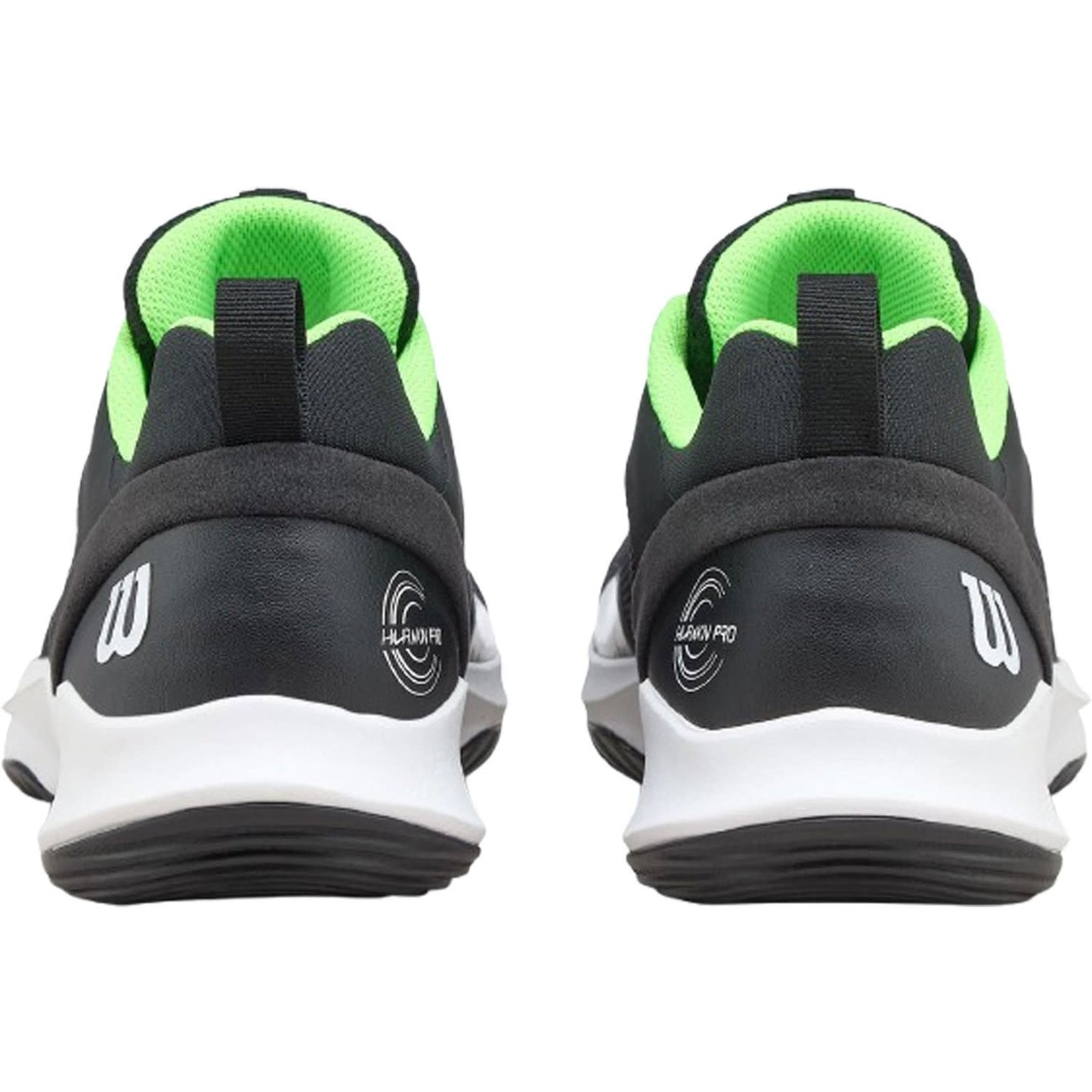 Wilson Hurakn Pro V2 Padelschoenen Black - Green Cecko