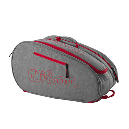 Wilson Padel Bag Grey - Red