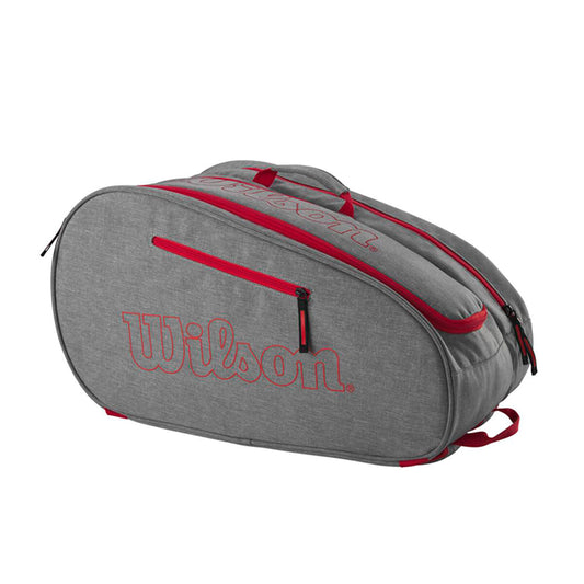 Wilson Padel Bag Grey - Red