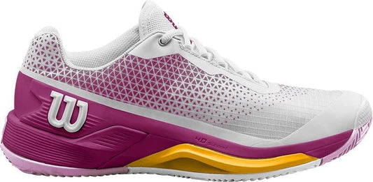 Wilson Rush Pro 4.0 White - Fuchsia
