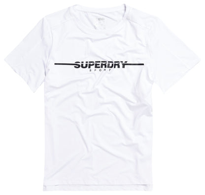 Superdry Sport Training Tee White